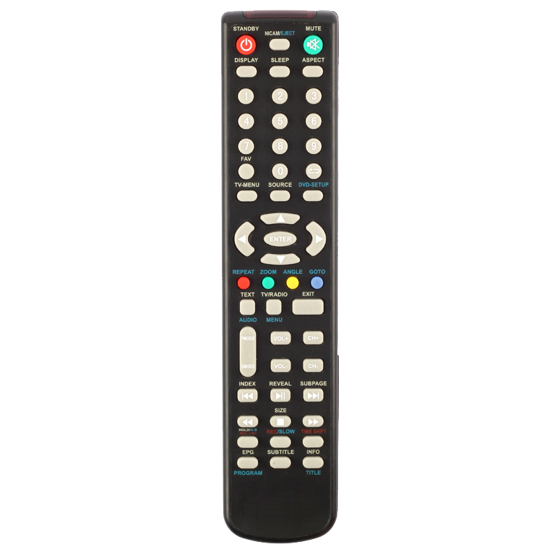 El último control remoto universal inalámbrico de alta calidad vendedor caliente de la TV para lg \/ tcl TV \/ satellite TV