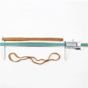 Los fabricantes pueden personalizar al por mayor grandes cinturones de caucho resistentes al desgaste, a alta temperatura y al envejecimiento