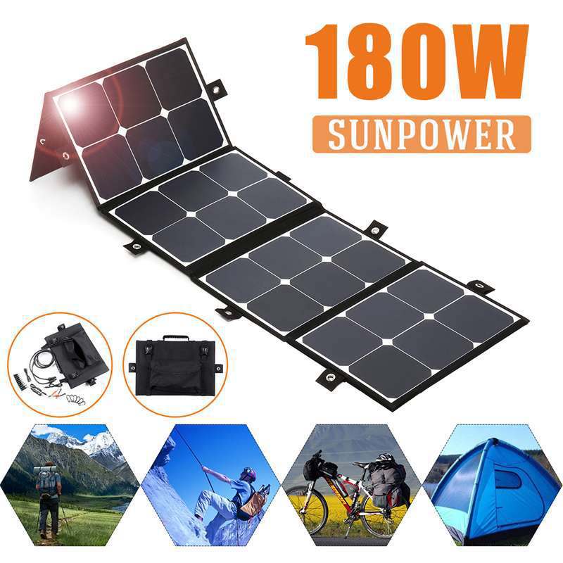 Bolsas plegables solares 180W