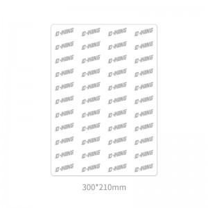 Tamaño de la mesa para iPad mini 2 Película de TPU cortada en 11 pulgadas con máquina plotter de corte Película de corte universal