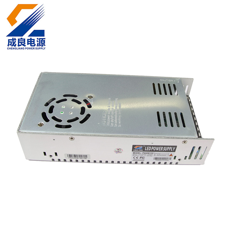 Transformador LED 12V 50A 600W Fuente de alimentación LED para luces de tira Cámara CCTV Motor paso a paso