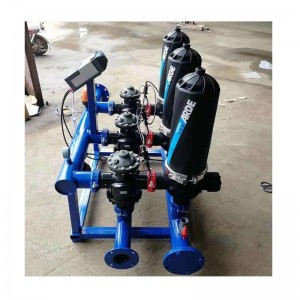 sistema de filtro de autolavado de disco de riego por goteo