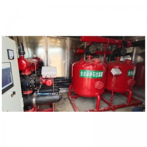 filtro de arena para riego por goteo