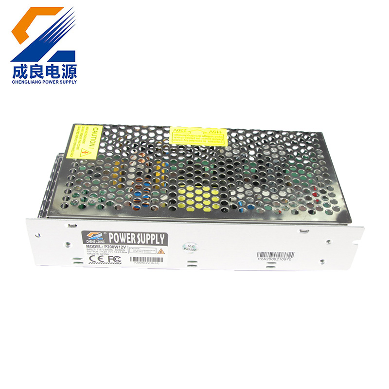 Fuente de alimentación LED 12V DC 200W para iluminación de tira LED