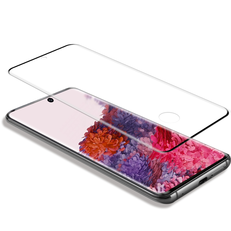 Película de pantalla de vidrio templado de alta calidad 9h caliente para protector de pantalla Samsung S20