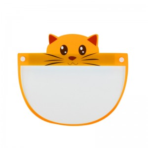 Protector facial de plástico para niños con aislamiento personalizado del distribuidor antiniebla OEM