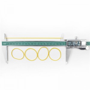 Los fabricantes de fuentes venden al por mayor bandas de goma de alta elasticidad queno cambian de color para la cultura y la educación de la oficina