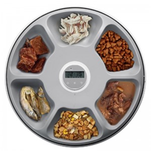 Alimentador automático de donas para 6 comidas