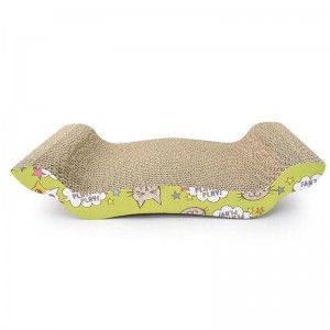 Tablero de garra de gato de forma de arco