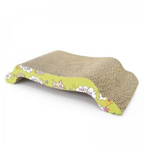 Tablero de garra de gato de forma de arco