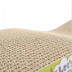 Tablero de arañazos en forma de V