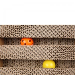 Tablero de garra de gato de doble triángulo