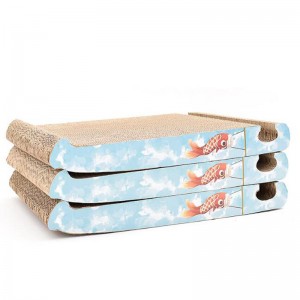 Bandera de pescado Triángulo Gato Tablero de garra