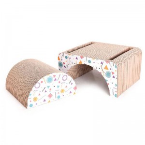 Combinación de taburete cuadrado y tablero de agarre.