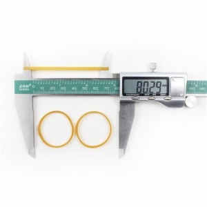 Fabricantes Custom Amarillo Natural Fuerte, resistente y duradero, bandas de goma agrícola