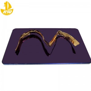 Panel de espejo de acero inoxidable No. 4