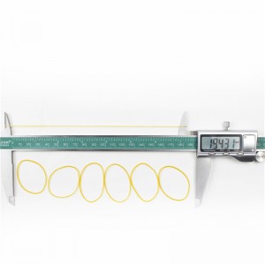 Ventas directas de fábrica de bandas de goma de alta calidad Altas elasticidad y alta resiliencia Papel moneda de goma agrupada