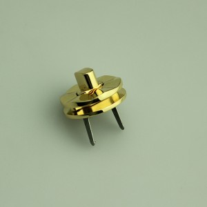 Bloqueo de moda de bloqueo, giro de la cerradura de giro, accesorios de metal