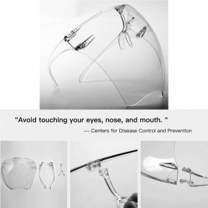 Anti Fog Goggle Unisex Visor Face Face Protective Shield Gafas