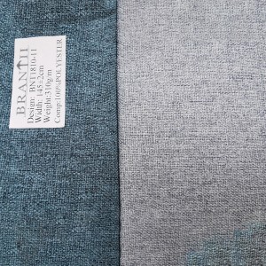 Pieza de tinte de algodón y tela de lino BNT1810