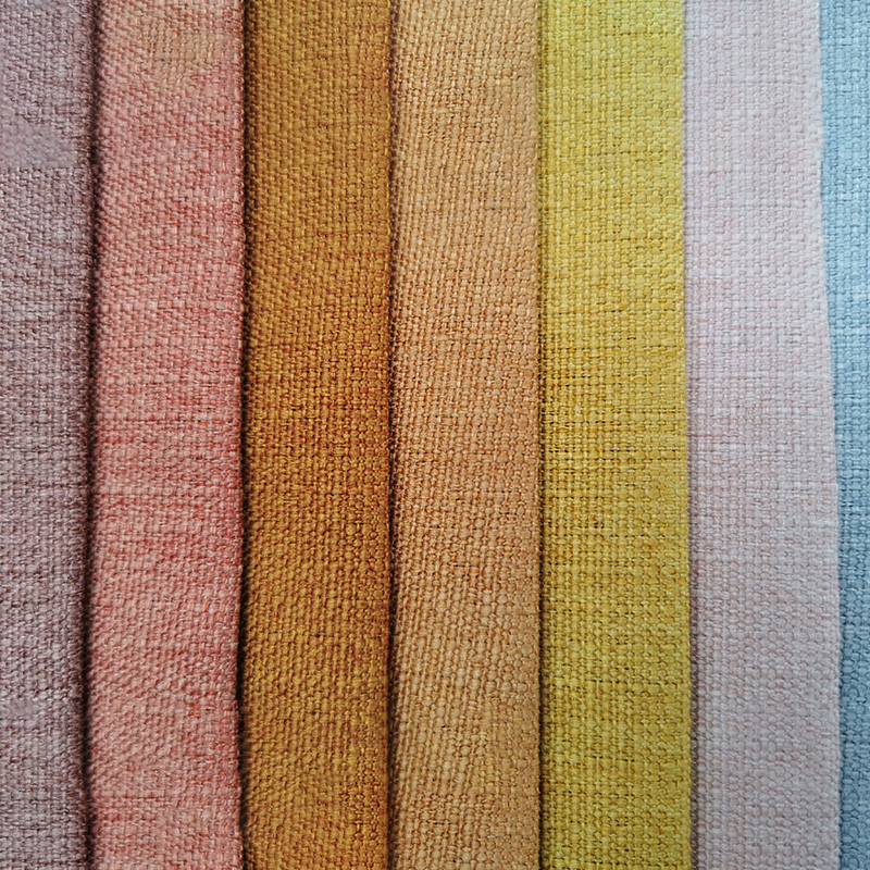 Pieza de algodón de tinte y tela de lino BNT1835