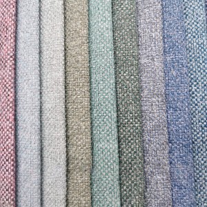 Tela de lino de algodón teñido BNT1922