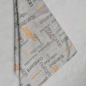 Tela de lino de algodón bordado BNT6863