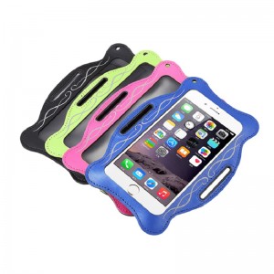Bolsas de brazo deportivo unisex con soporte de llavero brazalete transpirable impermeable teléfono móvil brazalete paquete bolsa de brazalete al aire libre
