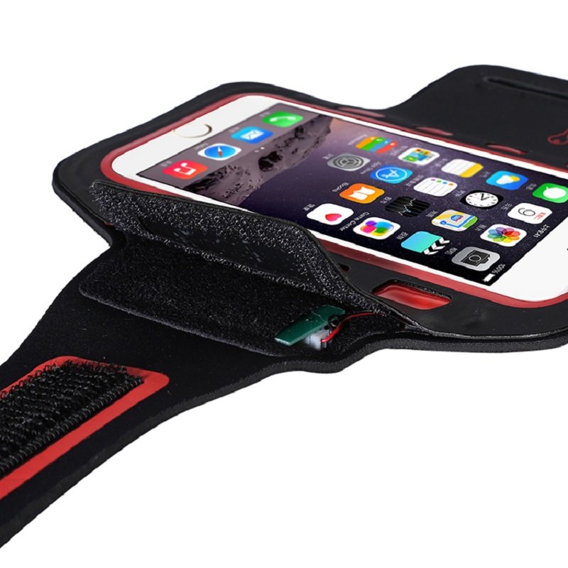 Personalizar deportes Running LED Brazo Bolsa de teléfono
