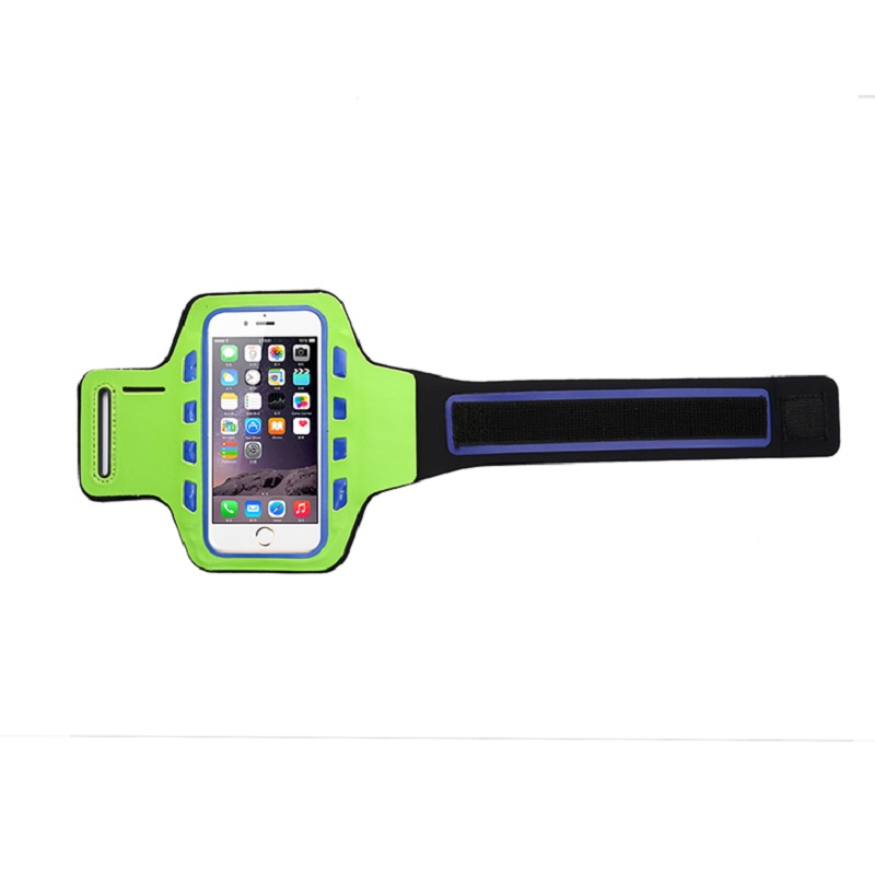Precio activo al por mayor Reflectante Seguridad Spandex Brazo Spandex Agua a prueba de agua Banda de brazo para iPhone XS iPhone 11
