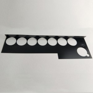 Hoja de aislamiento de PCnegro de 203 * 109 * 0.25mm, hoja resistente a la temperatura y fácil de doblar la hoja de aislamiento