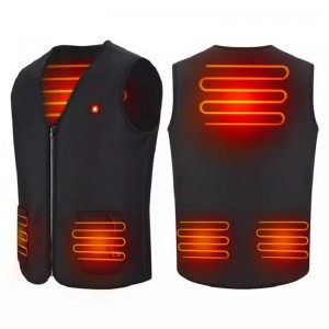 Vestido de vellón calentado a prueba de agua para hombre chaleco muscular ropa calentada bodywarmer trabajando chaquetas eléctricas calentadas de peso chaleco