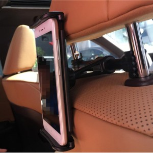 Backseat Car Mobile Holder Coche Tableta Tableta Tablet Soporte para iPhone 7 8 x iPad Samsung S8 Headrest Tablet Holder