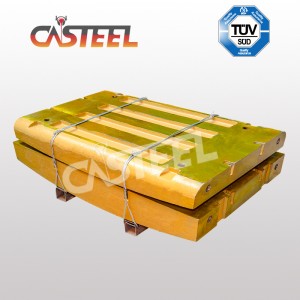 China Piezas de desgaste de la trituradora OEM para la trituradora de la marca mundial