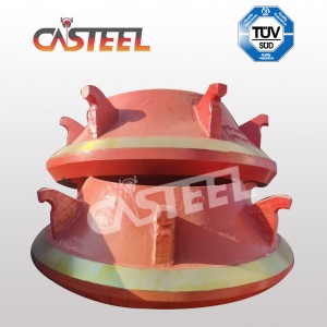 Fabricante chino de repuestos de triturador de piedra, piezas de desgaste de la trituradora, repuestos de trituradoras