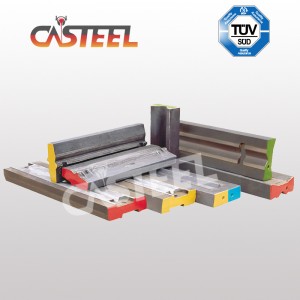 Piezas de la trituradora para construir residuos y reciclaje de asfalto.