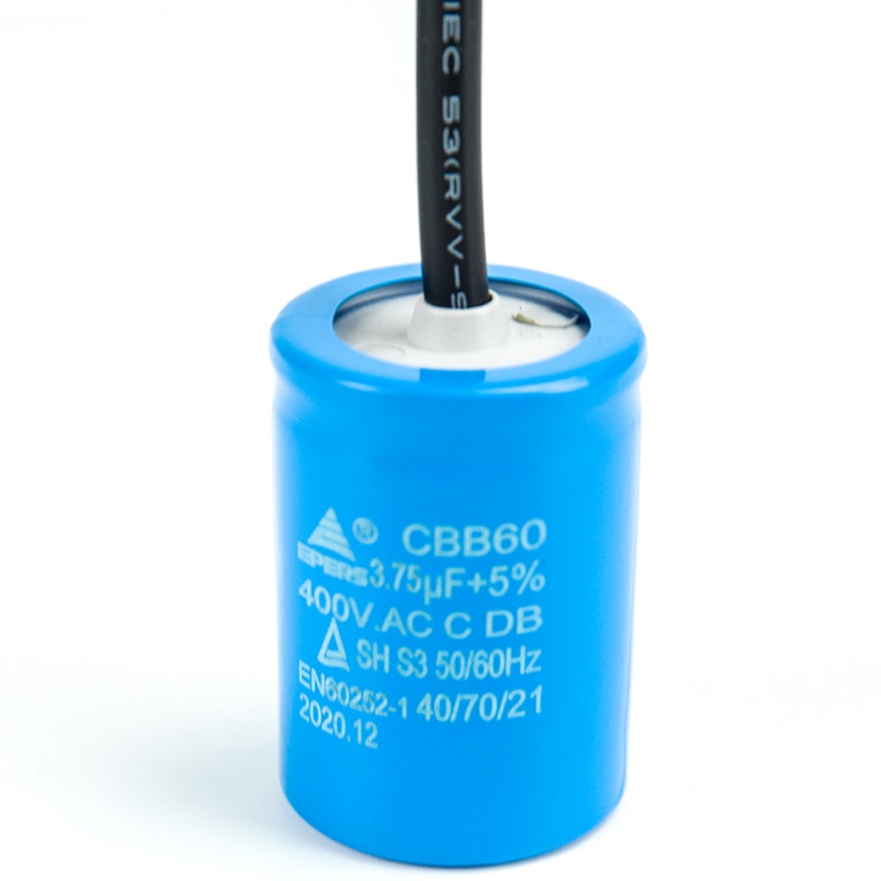 3.75UF 400V SH S3 50/60Hz CBB60 Capacitor para compresor de aire