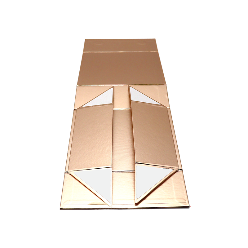 Eco Reciclable Personalizado Colorido Impresionado Rosa Golden Lujo Rosa Big Big Dobling Packing Box