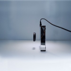 Pendientes suspendidos Relojes de cristal Gafas de gafas de gem gafas de sol Joyas Anillos de joyería Flotante Levitación magnética Pantalla Bandeja