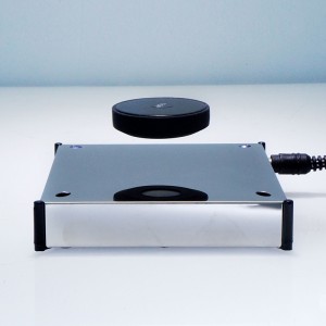 Pendientes suspendidos Relojes de cristal Gafas de gafas de gem gafas de sol Joyas Anillos de joyería Flotante Levitación magnética Pantalla Bandeja