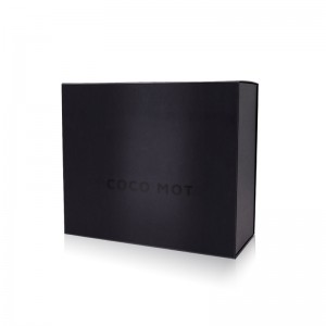 Promoción de Navidad Custom Rigid Collaptiable Imán Colgante Paquete de regalo Cajas de regalo magnético Caja de regalo con logo