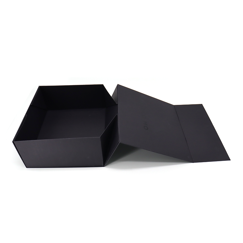 Promoción de Navidad Custom Rigid Collaptiable Imán Colgante Paquete de regalo Cajas de regalo magnético Caja de regalo con logo