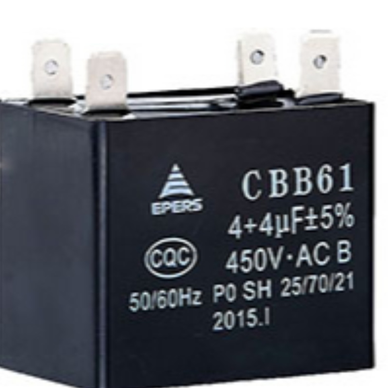 Condensador 4 + 4uf 450v 50 / 60Hz P0 SH cbb61 para compresor de aire