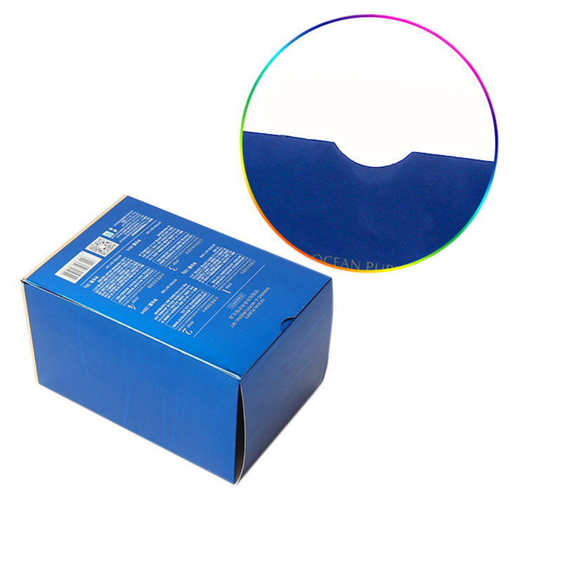 Cajas de papel de Cosmetic Productos de Cosméticos personalizados Embalaje Tuck Top Auto Bottom