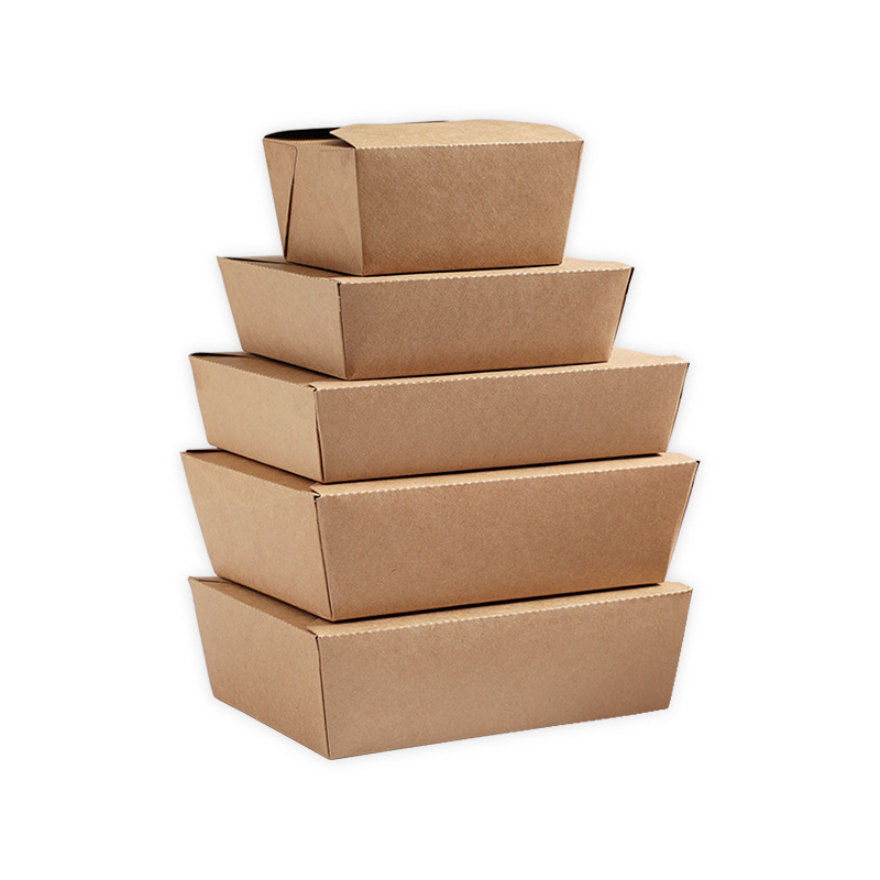 Cajas de embalaje de alimentos desechables