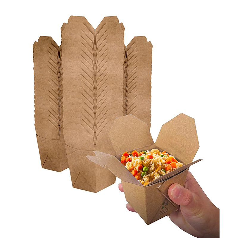 Cajas de embalaje de alimentos desechables