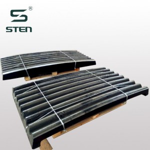 Traje de las partes de la trituradora modelo rusa para la placa de trituradora de mandíbula CM110, matriz de mandíbula, diente de mandíbula