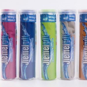 Hombres o mujeres Toallas de enfriamiento Deporte de hielo Toalla de enfriamiento de la toalla de microfibra para el gimnasio de yoga Camping del viaje al aire libre