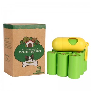 Material PLA Compostable Bolso de caca de perro disponible