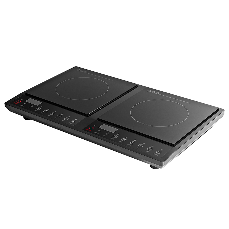 China Fabricante de alta calidad Cocinas eléctricas portátiles Doble Inducción Cocina de inducción 2 Burner ISO9001 BSCI